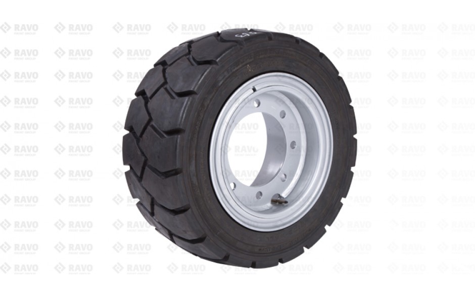 Velg + band achterwiel 28x12.5-15"