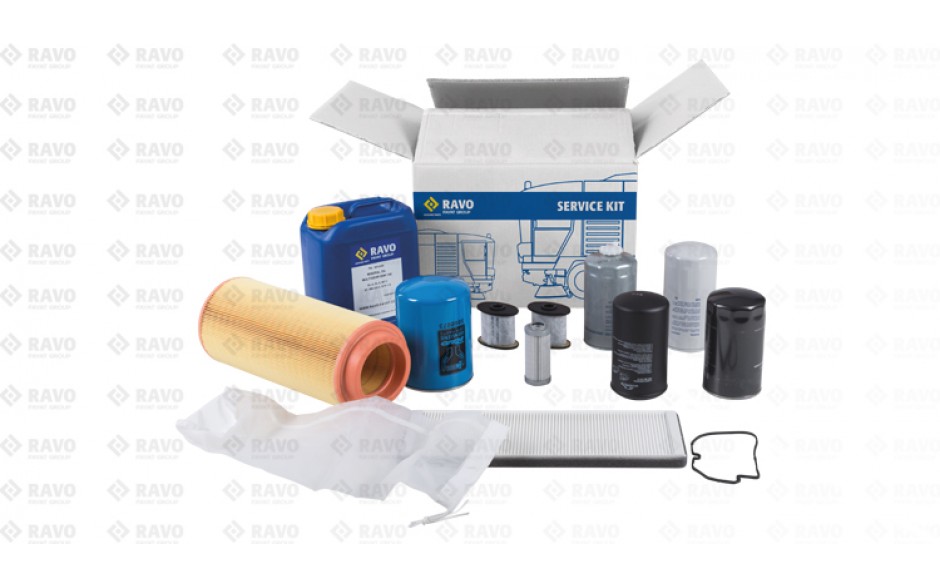 Service Kit 5i-serie (Eu6) - C -E (incl. olie) 1000u.